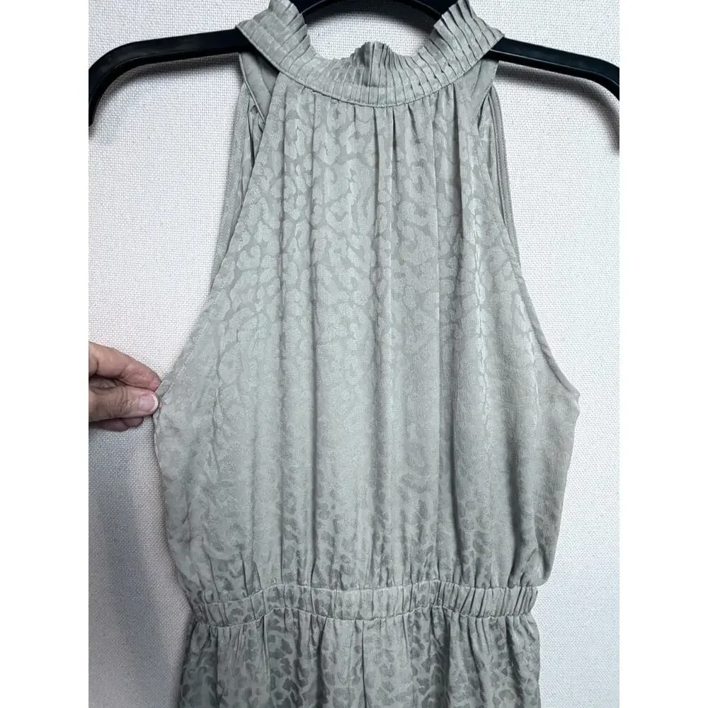 Current Air Anthropologie Jumpsuit S Sage Green Wide Leg Dressy Feminine Resort - Picture 3 of 13